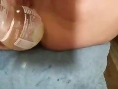 bottle  in pussy 1 tube porn video