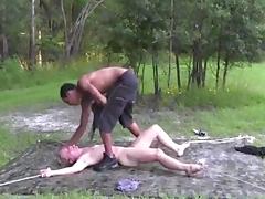 Bound slave white boy own tube porn video