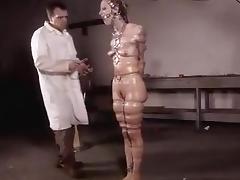 Slave girl tied in clear straps pt2 tube porn video