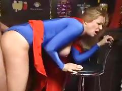 Blonde Bitch Superhero tube porn video