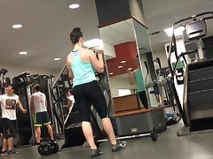 Gym  ass in leggins tube porn video
