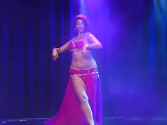 Curvy Muslim Arab Belly Dancer tube porn video