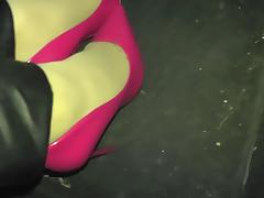 fuchsoa heels tube porn video