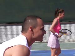 It's a foursome on the tennis court that none of them will ever forget tube porn video