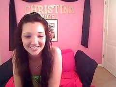 Christina models lime green 2 tube porn video