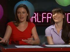 Fascinating girl to girl cast discuss their erotic films production tube porn video