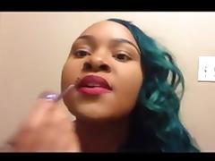 Lasondra s Luscious Lipstick POV tube porn video