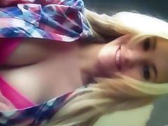 blonde babe loves to masturbate tube porn video