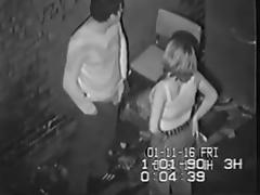 Street hooker in back alley. Hidden cam tube porn video