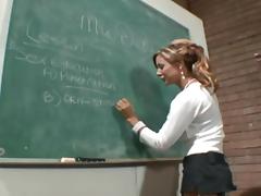 Demi is the sexy teacher who was always in love with the penetration! tube porn video