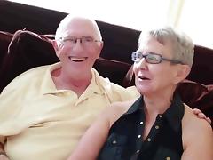 Elderly husband fucked with college girl man tube porn video