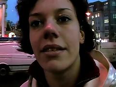 Streetcasting in Dewutschland mit Skinny Jacky tube porn video