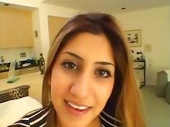 Iranian girl melody max sucks my cock + cumshot! tube porn video