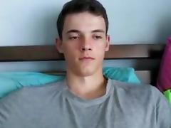 Albanian handsome boy cums on cam big cock tight smooth ass tube porn video