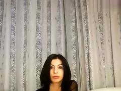 Ukrainian babe xKristalx fucks herself tube porn video