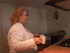 Seductive shoot of matured BBW granny fingering her pussy tube porn video