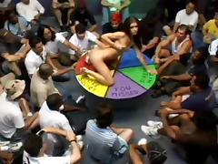 Wheel bukkake tube porn video