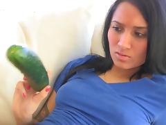 Giselle Cucumber tube porn video