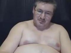 Chubby naked dad tube porn video