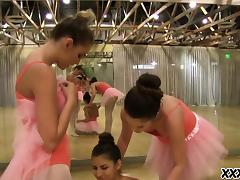 These sexy ballerinas are lesbians tube porn video