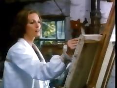Emily models for a beautiful painter - 1976 tube porn video