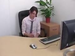 Horny Chav fucking the Office Boy tube porn video