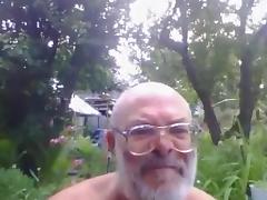Naked Russian Daddy Outdoors tube porn video