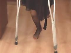 my dream its im to live on one leg and  crutch tube porn video