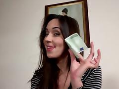 Skinny babe gets cash for a whole porn show on cam tube porn video