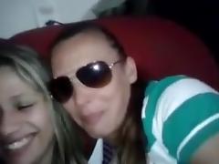 Two Shy Girls kissing tube porn video