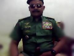 Hot moustache army officer daddy in uniform part 5 tube porn video