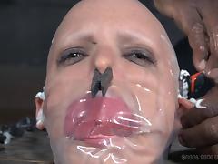 Woman with no hair will endure anything for her nasty master tube porn video