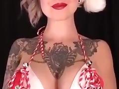 Tits Christmas BBWMX tube porn video