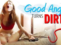 Virtual Porn 360  Good Angel Turns Ditty tube porn video