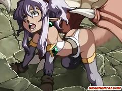 Cute hentai gangbanged by monsters tube porn video