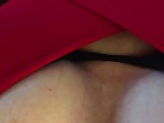 boobs in red dress tube porn video