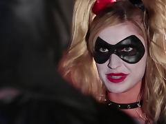 Batman attacks Harley with his cock and makes her absolutely happy tube porn video