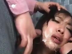 Slant-eyed fans sperm tube porn video
