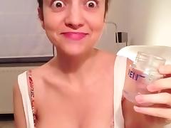 deliciuous milk tube porn video
