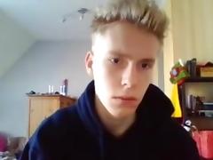 German Cute Boy Cums A Lot On Cam tube porn video