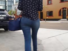 SEXY junior GIRL WALKING IN JEANS tube porn video