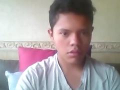 Colombian cute boy fucks his ass cums-eats it on cam tube porn video