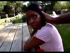 Ebony Teen tube porn video
