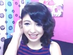 Very Cute Asian Babe on Cam tube porn video