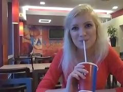 Anal fuck for hot sluty blonde in toilets tube porn video