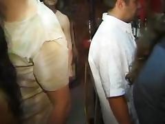 Guys getting off at the swinger orgy tube porn video