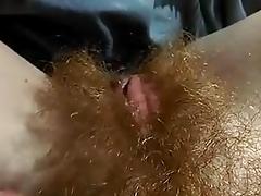 Redhead Brushing her fire Bush! tube porn video