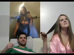 Silky hair pulling and brushing  long hair  hair tube porn video