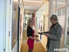 German Married Cheating Secretary Milf tube porn video