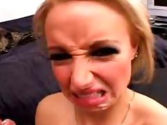 She does NOT like to swallow cum! tube porn video
